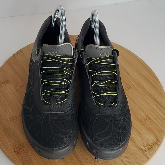 ECCO Women's Cage Evo Golf Shoe Black Size 38 Extra Width - Picture 2 of 10